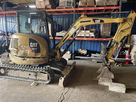 cat 304e mini excavator specs